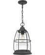 Admiral Small 1-light Mini Pendant Coastal Armour Aluminum Mottled Black Online now