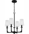 Hough 4-light Chandelier Mystic Black Hot on Sale