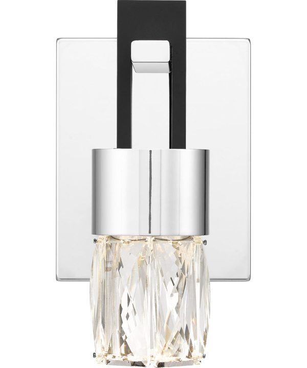 Adena Small Wall Sconce Polished Chrome Cheap