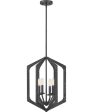 Vanguard 4-light Pendant Old Black Finish Discount