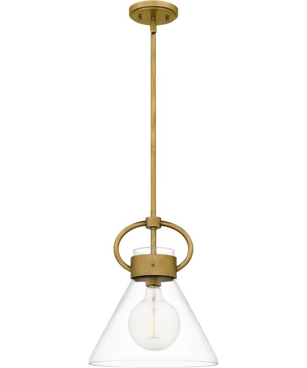 Webster Small 1-light Mini Pendant Weathered Brass Discount