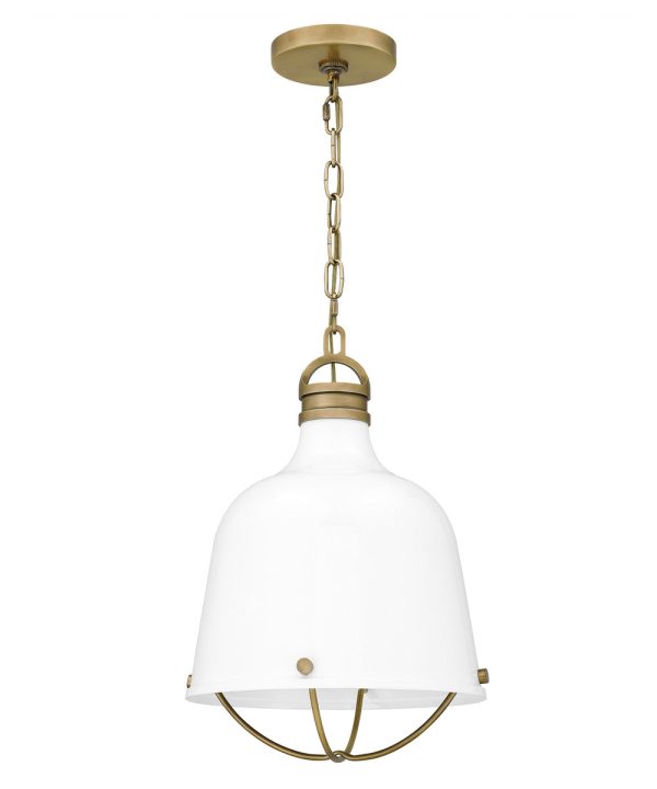 Adlington Small 1-light Mini Pendant Weathered Brass Online now