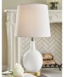 Arlomore Glass Table Lamp (1 CN) White Hot on Sale