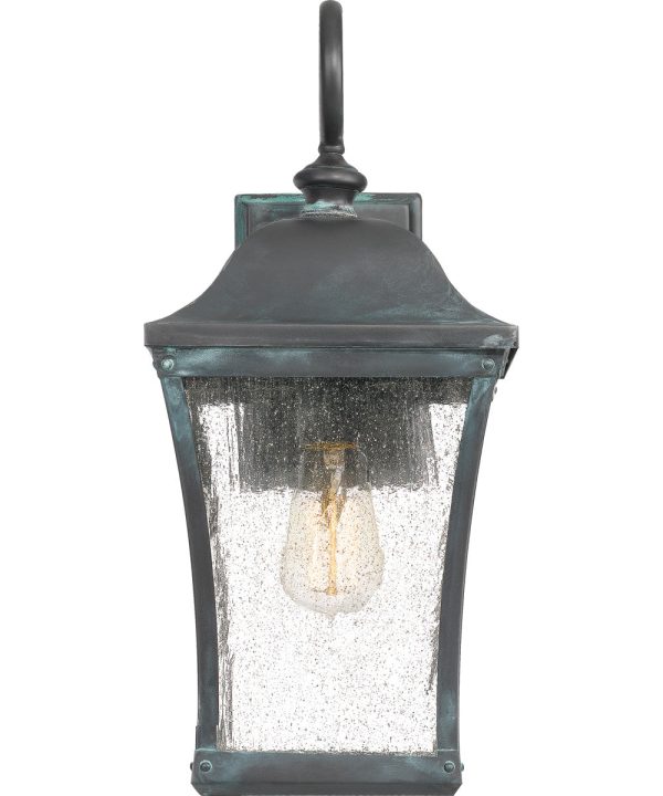 Bardstown Medium 1-light Outdoor Wall Light Aged Verde Cheap