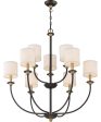 Audley 9-light Chandelier Old Bronze Supply