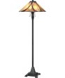 Asheville Medium 2-light Floor Lamp Valiant Bronze Fashion