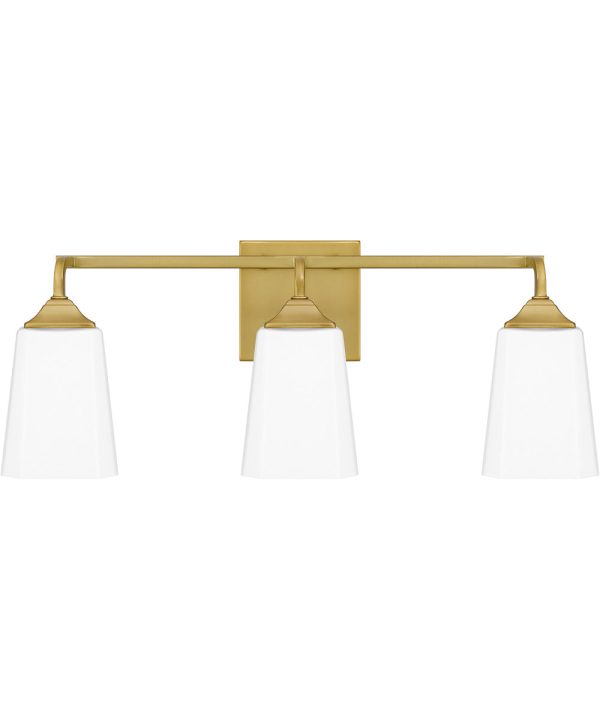 Thoresby Large 3-light Bath Light Aged Brass Supply