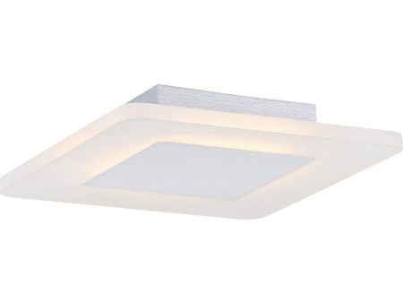 Aglow Small Flush Mount White Lustre For Discount