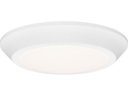 Verge  Flush Mount White Lustre Hot on Sale