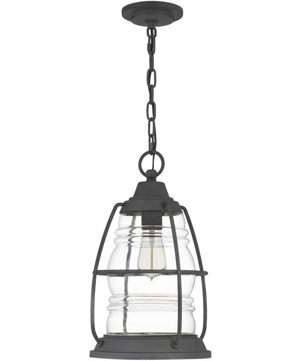 Admiral Small 1-light Mini Pendant Coastal Armour Aluminum Mottled Black Online now