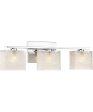 Westcap Large 3-light Bath Light Polished Chrome Online Sale