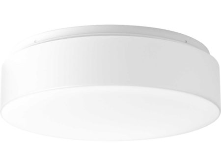 1-Light 13-1 2  LED Flush Mount White Discount