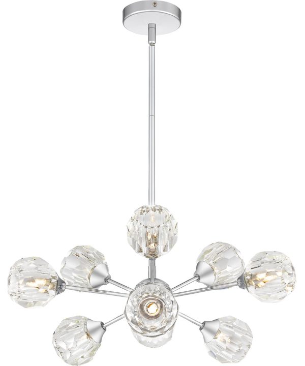 Spellbound 9-light Chandelier Polished Chrome Online