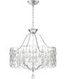 Lulu 5-light Chandelier Polished Chrome For Cheap