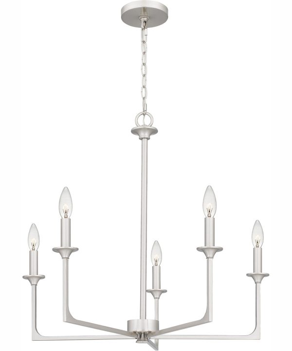 Prescott 5-light Chandelier Brushed Nickel Online