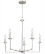 Prescott 5-light Chandelier Brushed Nickel Online