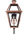 Rue De Royal Extra Large 4-light Outdoor Wall Light Aged Copper Discount