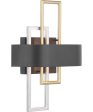 Adagio 2-Light Wall Sconce Matte Black Sale