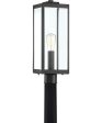 Westover Large 1-light Outdoor Post Light Earth Black Online now