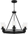 Alpine 6-light Chandelier Earth Black Online Hot Sale