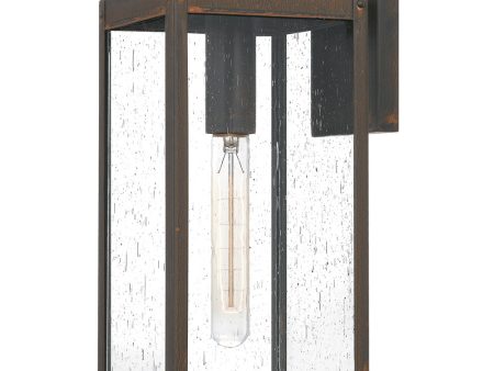 Westover Medium 1-light Outdoor Wall Light Industrial Bronze For Discount