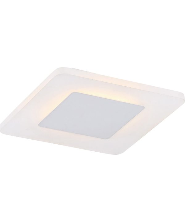 Aglow Small Flush Mount White Lustre For Discount