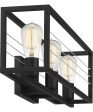 Awendaw Large 3-light Bath Light Matte Black Discount