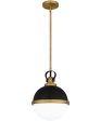 Sullivan Small 1-light Mini Pendant Matte Black Discount