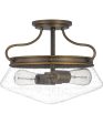 Tucker 2-light Semi Flush Mount French Bronze Online Sale