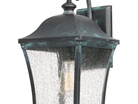 Bardstown Medium 1-light Outdoor Wall Light Aged Verde Cheap