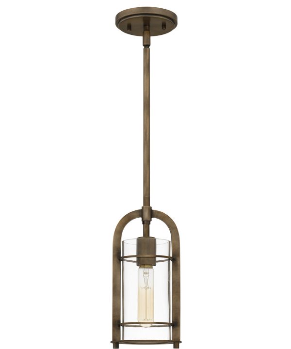 Toscana Small 1-light Mini Pendant Statuary Bronze Online now