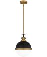 Sullivan Small 1-light Mini Pendant Matte Black Discount