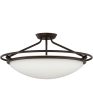 Ashland Extra Large 4-light Semi Flush Mount Western Bronze Online