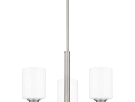 Aria 3-light Pendant Antique Polished Nickel on Sale