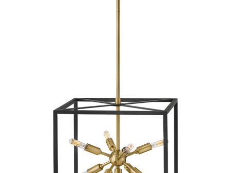 Aros 9-Light Small Pendant in Black* Online now