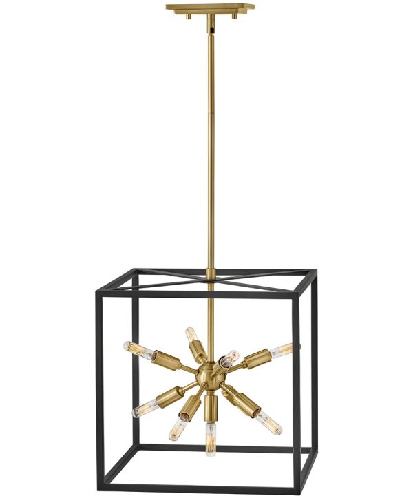 Aros 9-Light Small Pendant in Black* Online now