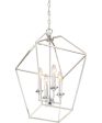 Aviary 4-light Pendant Polished Nickel For Cheap