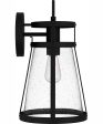 Barber Large 1-light Outdoor Wall Light Coastal Armour Aluminum Matte Black Fashion