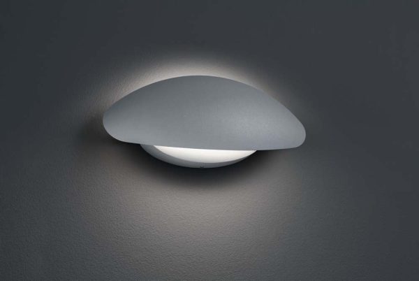 5 H Missouri LED Outdoor Wall Sconce Titanium   Light Grey on Sale