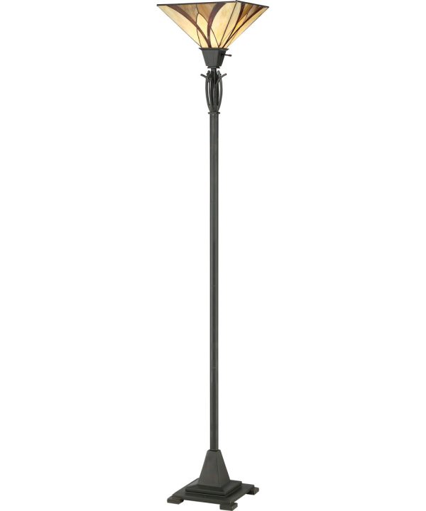 Asheville Medium 1-light Floor Lamp Valiant Bronze Cheap