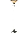 Asheville Medium 1-light Floor Lamp Valiant Bronze Cheap