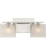 Westcap Medium 2-light Bath Light Brushed Nickel For Discount