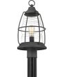 Admiral Large 1-light Outdoor Post Light  Coastal Armour Aluminum Mottled Black Discount