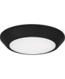 Verge  Flush Mount Earth Black Fashion