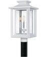 Wakefield 3-light Outdoor Post Light  Coastal Armour White Lustre Sale