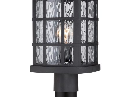 Stonington Large 1-light Outdoor Post Light  Coastal Armour Mystic Black Online Hot Sale