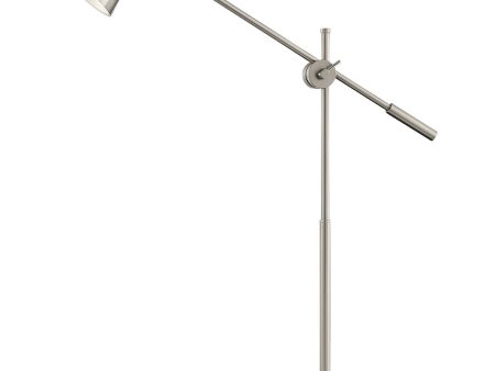 Tilman 1-Light Led Desk Table Lamp Brushed Nickel Fashion