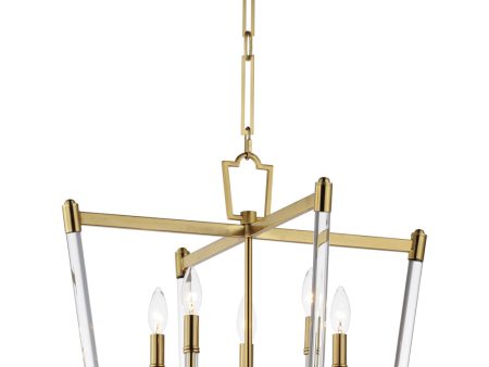 Lucent 5-Light Chandelier Heritage Hot on Sale