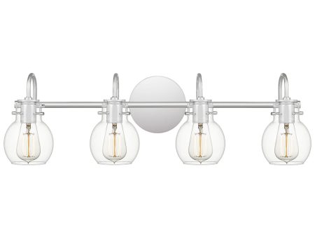 Andrews Extra Large 4-light Bath Light Polished Chrome on Sale