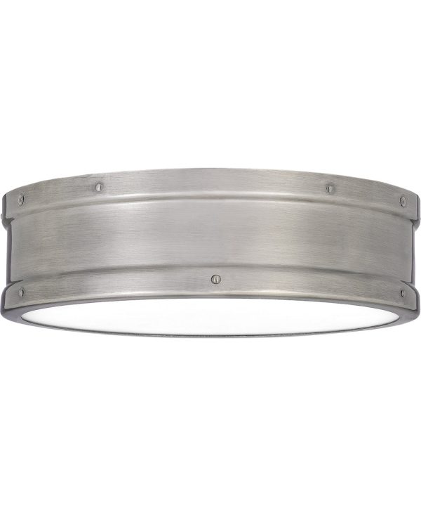 Ahoy  Flush Mount Antique Polished Nickel Hot on Sale